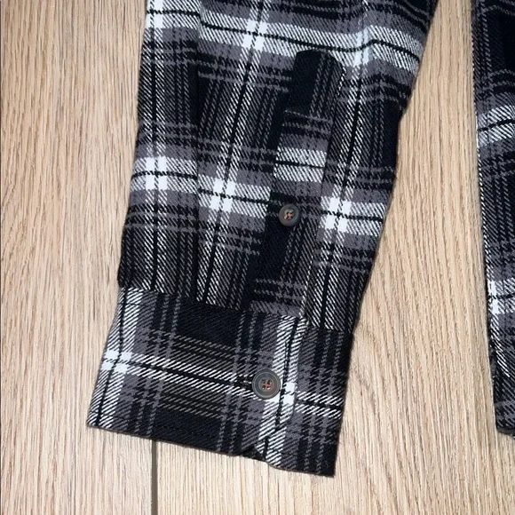 Jachs Black and White Casual Button Down Shirt - Picture 4 of 8